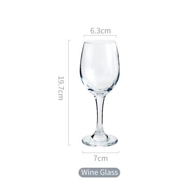 China Modern Style 320ml American Style Red Wine Glass Wine Glass Cup Goblet Cup Glass for sale