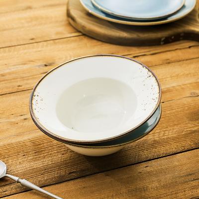 China Sustainable Hot Selling Ceramic Soup Bowl Color Glaze Cap Dishes [Dishes for sale