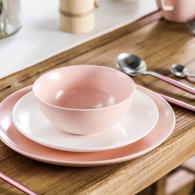 China Viable Lunch Bestselling Fresh Simple Nordic Rice Home Ceramic Bowl for sale