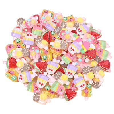 China China New Color Simulation Transparent Ice Cream Accessories For Mobile Phone Shell Jewelry Water Cup Patch for sale