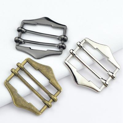 China Other Double Apron Shoulder Strap Adjustment Buckle Metal Vest Pin Buckle Belt for sale