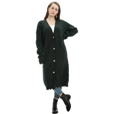 China wholesale Anti-wrinkle 2020 hot fashion recommend vintage college casual sweater women long cardigan workwear sweater coat for girls for sale