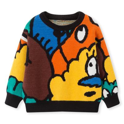 China 2021 Custom OEM and ODM Children's Sweater Long Sleeve Children's Clothing Knitwear Sweater Kids Clothes Use Baby Kids Sweater for sale