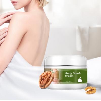 China Exfoliator Private Label Body Scrub Organic Vegan Scrub Moisturizing Exfolianting Whitening Body Scrub Cream for sale