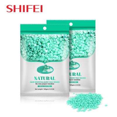 China Best Selling Hair Removal Professional 100g Stripless Wax Beads Hair Removal Depilatory Wax Bean for sale