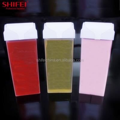 China SHIFEI Hair Removal Top Selling Factory Direct Wax 100ml Ball Sheath Depilatory Hard Wax Cartridge For Hair Removal for sale