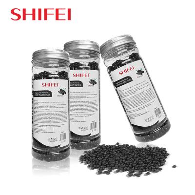 China New Fashion SF1141C 200g Charcoal Depilatory Body Hair Removal Hair Removal Hard Wax Beans In Tube for sale