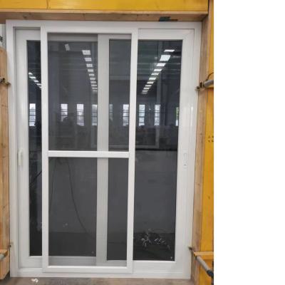 Cina OEM Plastico UPVC porte e finestre balcone PVC porta scorrevole in vetro esterno in vendita