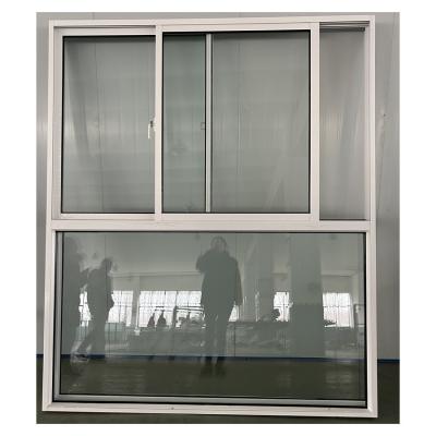 China Ventana de vidrio deslizante de aluminio personalizado de 1,2 mm - 2 mm de espesor para hogares en venta