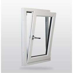 China Modern Plastic Frame PVC Tilt And Turn Window With Double Glazed For Hotels for sale