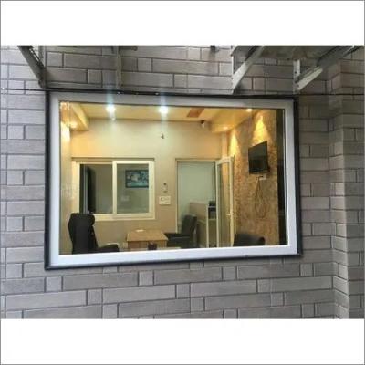 China Tempered Glass Aluminum Fixed Window Waterproof And Soundproof for sale