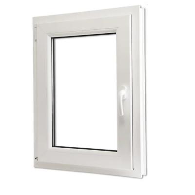 China Customized Tilt And Turn PVC Window Two Ways Open Windows Energy Saving for sale