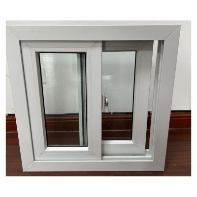 China Janela de deslizamento de UPVC transparente customizada Janela de deslizamento horizontal UPVC à venda