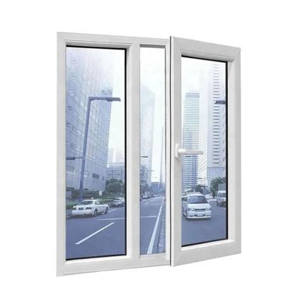 Chine fenêtre en verre trempé à l'intérieur ouvrant en UPVC à vendre