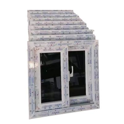 China PVC Sliding Window Design UPVC Double Glazed Sliding Windows for sale