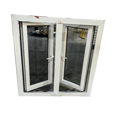 China PVC House Glass casement windows design hurricane impact windows for sale