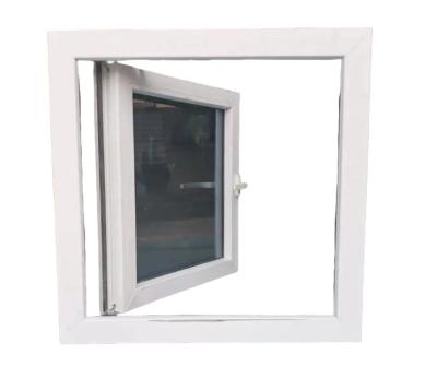China Modern Design PVC UPVC Glass Casement Windows Sound Insulation Casement Windows With Screens for sale