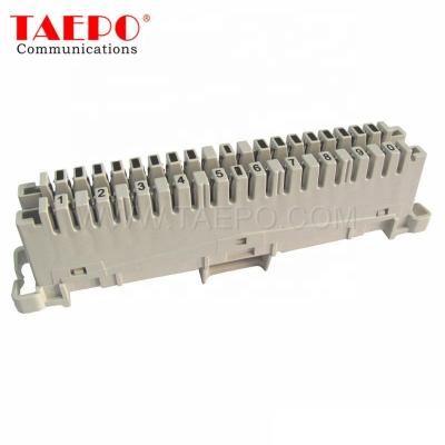 China MDF/CCC/DP box 10 pairs of connection module crown for sale