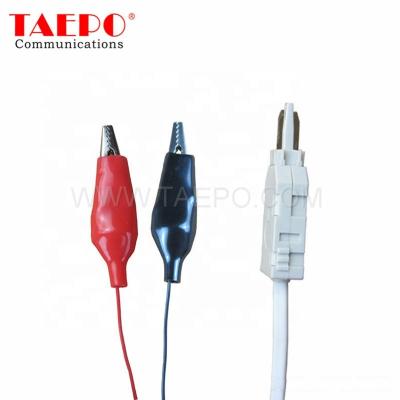 China 1.5m 2 Pole LSA Crown Test Plug Rope with Clip TP-1220-2TA for sale