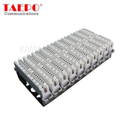 China LSA Module Terminal Block 100 Pair MDF Main Distribution Frame 21 - A.W.G. 30 for sale