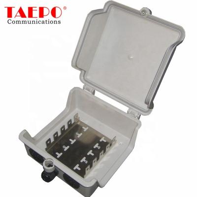 China Telecommunication 50 Pair Outdoor Telephone Cable Distribution Box For Krone Module for sale