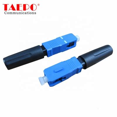 China SC UPC Fiber Optic Connectors Field Assembly Fast Optic Connector TP-3002-FSCU3 for sale