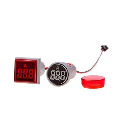 China Plastic Square Multiple Color Widely Used Plastic Price Electronic Digital Ammeter for sale