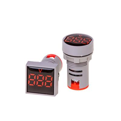 China Good Quality Plastic Hot Selling High Quality Plastic Display Round Digital Voltmeter for sale