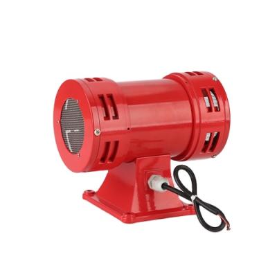 China Other new type red outdoor metal alarm motor siren 40w 140db Ac110v 1.9a for sale