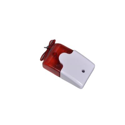 China Other Mini Flashing Alarm Plastic Outdoor Siren Strobe 1w Ac 220 80ma 1w for sale