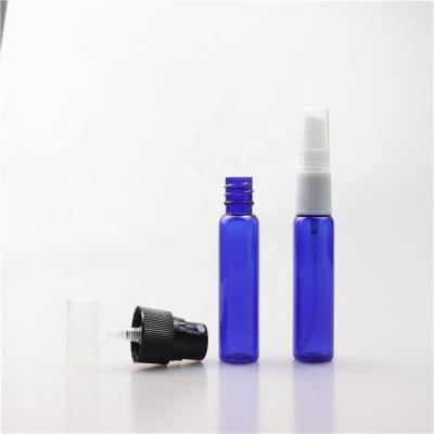 China High Quality Medicine Alcohol Spray Bottle 30ml PET Empty Plastic 20ML Pump Spray Bottle for sale