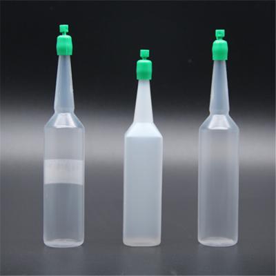 China Agriculture PE Plastic Clear White Color Squeeze Bottle For Liquid Solutions 38ml Nutrient Bottle for sale