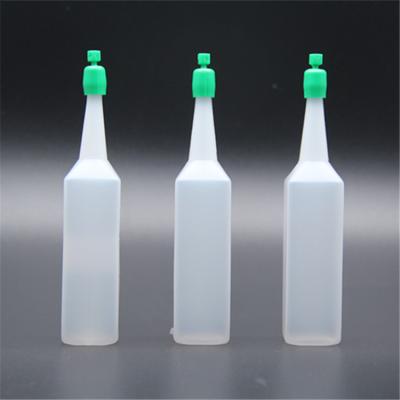 China Agriculture Square 38ml Plastic White Nutrient Liquid Bottle For Flower And Plants for sale