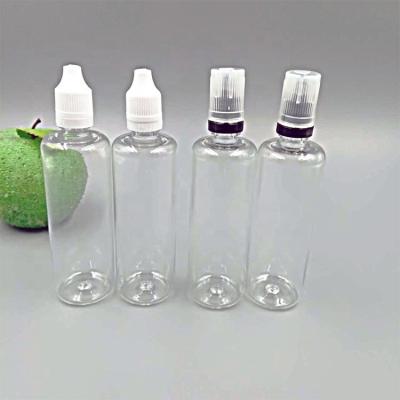 China 5ml 10ml 15ml 20ml 30ml 50ml 60ml 100ml 120ml medicine dropper bottle PET plastic material with cap safe for kids for sale