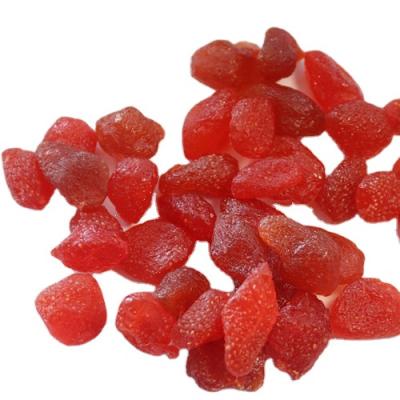 China Factory Wholesale Price PRESERVED Healthy Snacks Dry To Fruit Ice Food Dried Strawberry for sale