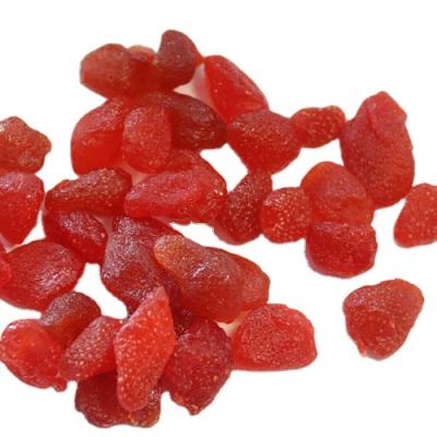 China Dried PRESERVED FRUIT China factory supply dried strawberry for cake decorations for sale