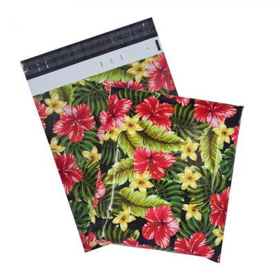 China shoes & clothing polymailer wholesale biodegradable pink black matte mailer bags custom poly printed plastic envelopes mailing bags for sale