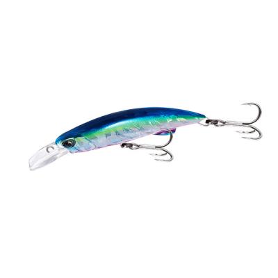 China Hot Selling Plastic ABS 92MM Length Saltwater Fishing Lure Minnow Lures Sinking Minnow for sale