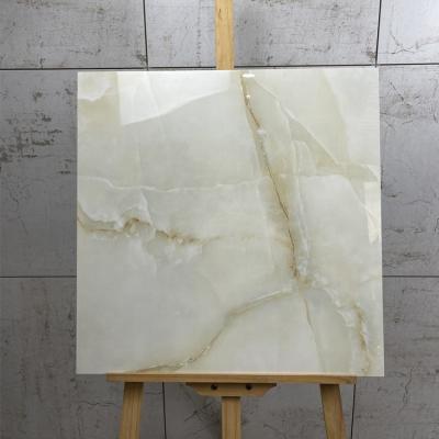 China Glossy Surface Low Absorption Full Polished Glazed Full Glazed Porcelain Floor Tiles for sale