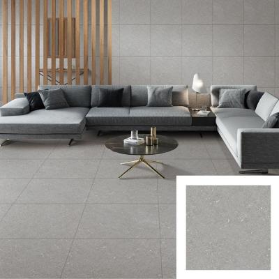 China Southeast Asia Foshan Villa Modern Concrete Look Matte Glazed Porcelain Tile for sale