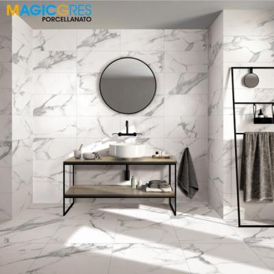 China Rustic Tiles 2020 New Design Glazed Carrara Porcelain Porcelain Bathroom Tiles for sale