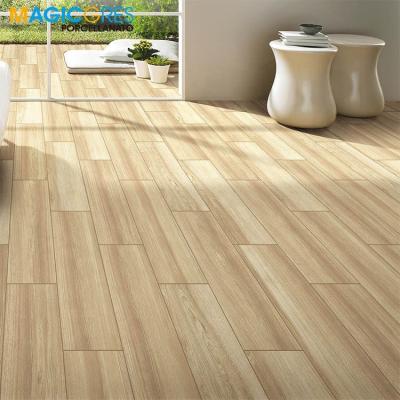 China Good Price Factory Foshan Tiles Ceramic Wood Tile Floor Best Quality Rustic Surface for sale