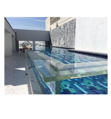 China UV Protection Coating PG 20 Feet Panels Large Size Ground Product Acrylic Swimming Pool for sale