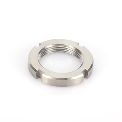 China Heavy Industry Custom Non Standard Metal Round Head Slotted Lock Nuts Price for sale