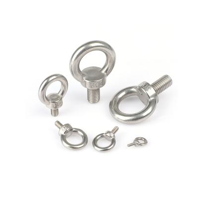 China food & Beverage Polished High Strength Swivel Forged Stainless Steel Eye Bolt for sale