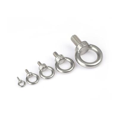 China food & High Strength Beverage Stainless Steel Threaded Flat Eye Bolt With Wing Nut for sale