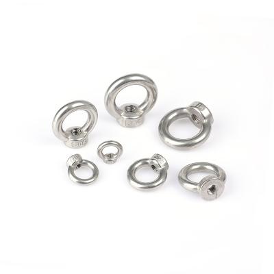 China Hot Selling 304 Ring Nut Stainless Steel Heavy Industry Rotary Eye Nut With Wing Nut for sale