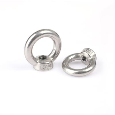 China Heavy industry factory price waterproof stainless steel eye nut m20 oval for sale