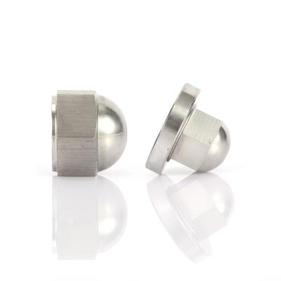 China Cost Effective Custom Heavy Industry Stainless Steel Half Nut Cap Round Nut for sale