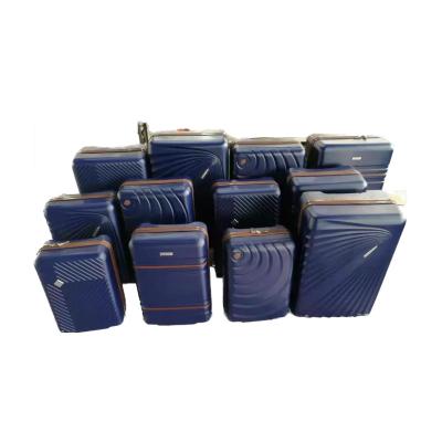 China Lightweight 12 Pcs Set Traveling Bags ABS Trolley Luggage Sets With Spinner Wheels for sale